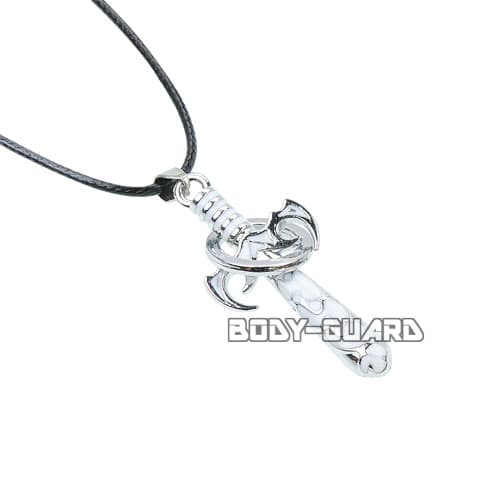 リング付き　ソードネックレス　シルバー