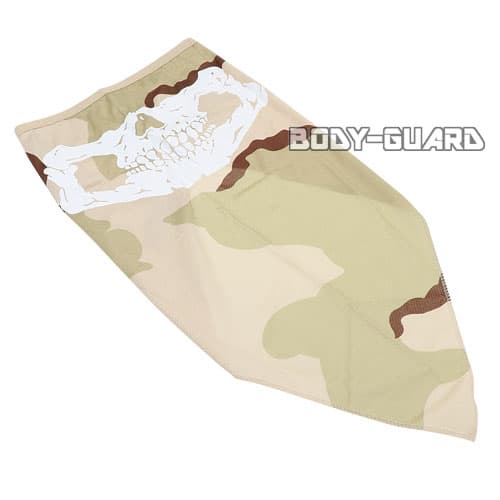 フェイスマスク　ドクロ　タイプ2　デザート