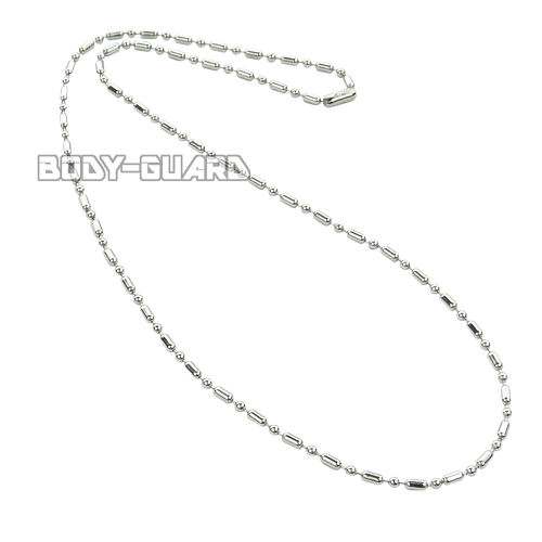 ネックレスチェーン　50cm　2.4mm　シルバータイプ2☆【ゆうパケット対応】