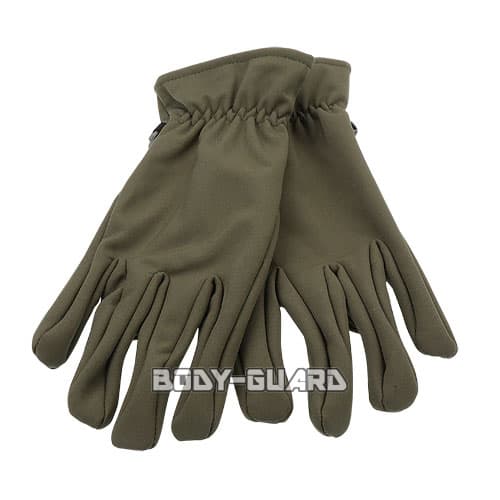 タクティカル防寒グローブ　カーキ　M【ゆうパケット対応】