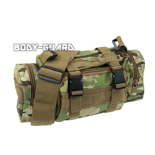 HAN-WILD　ワンショルダーバッグ　3WAY　カモ